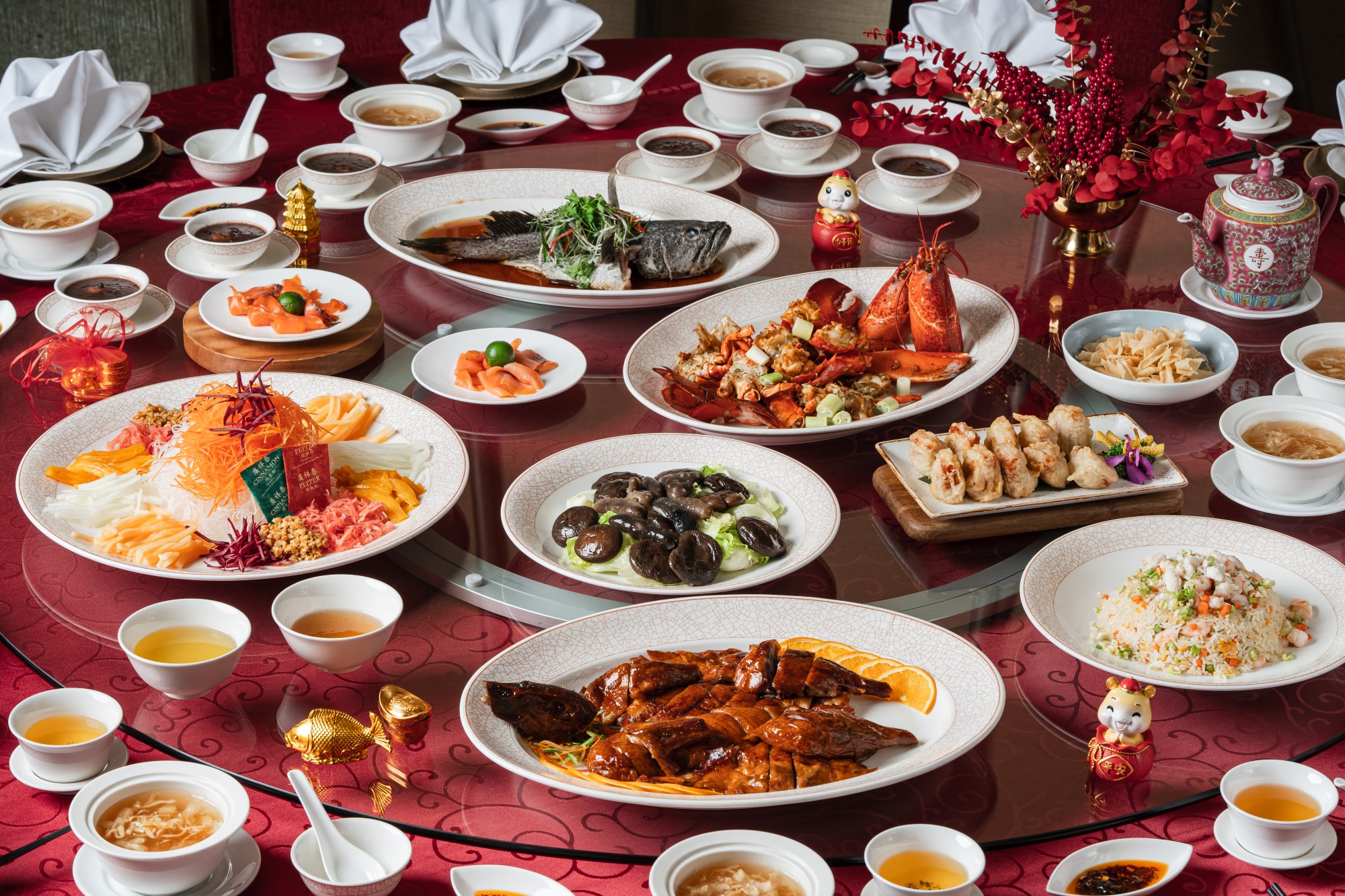 Shang Palace's set menu