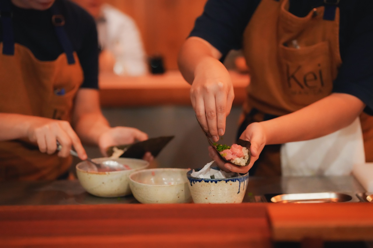 Jaime joyfully sharing family favorites and anecdotes from his childhood and their family trips, which eventually influenced how the standard and creativity of the Wildflour Hospitality Group