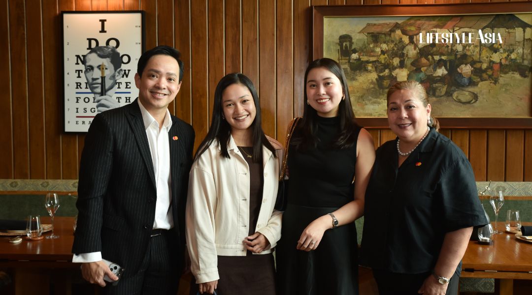 Mastercard VIPs Mike Miranda, Mia Alba, Mikee Capati, and Judith Dayrit