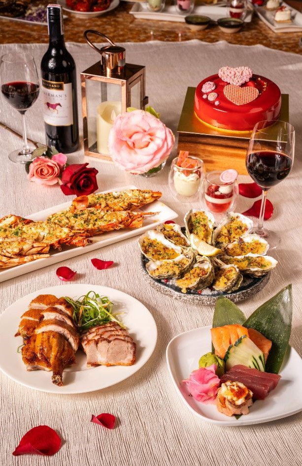 Medley Buffet Valentine's Day menu