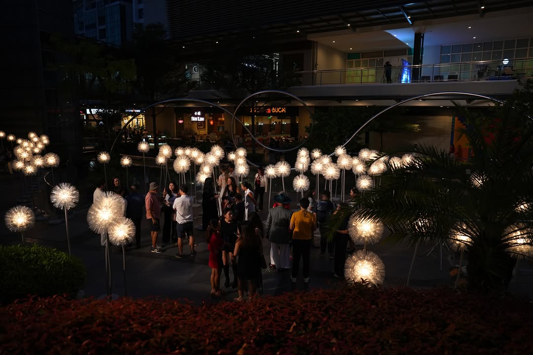 "Wonderland of Lights" by Olivia d'Aboville