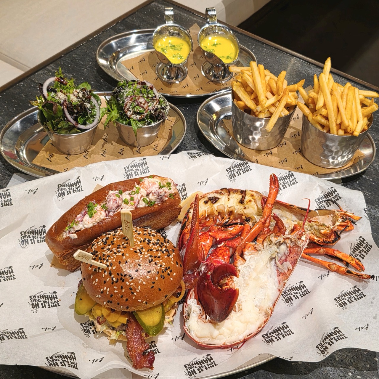 Burger & Lobster Combo 2