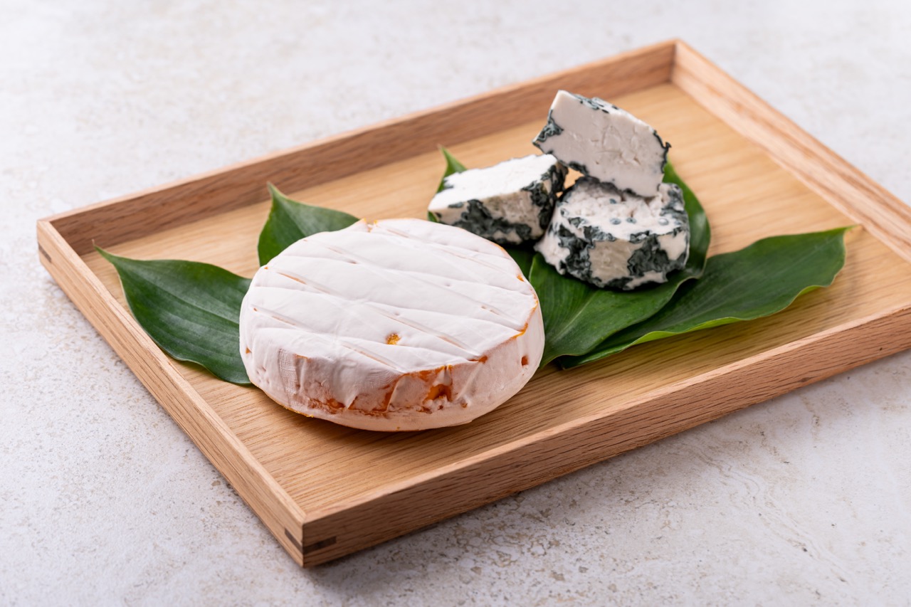 Coconut Roquefort and Kamote Camembert tree of life menu
