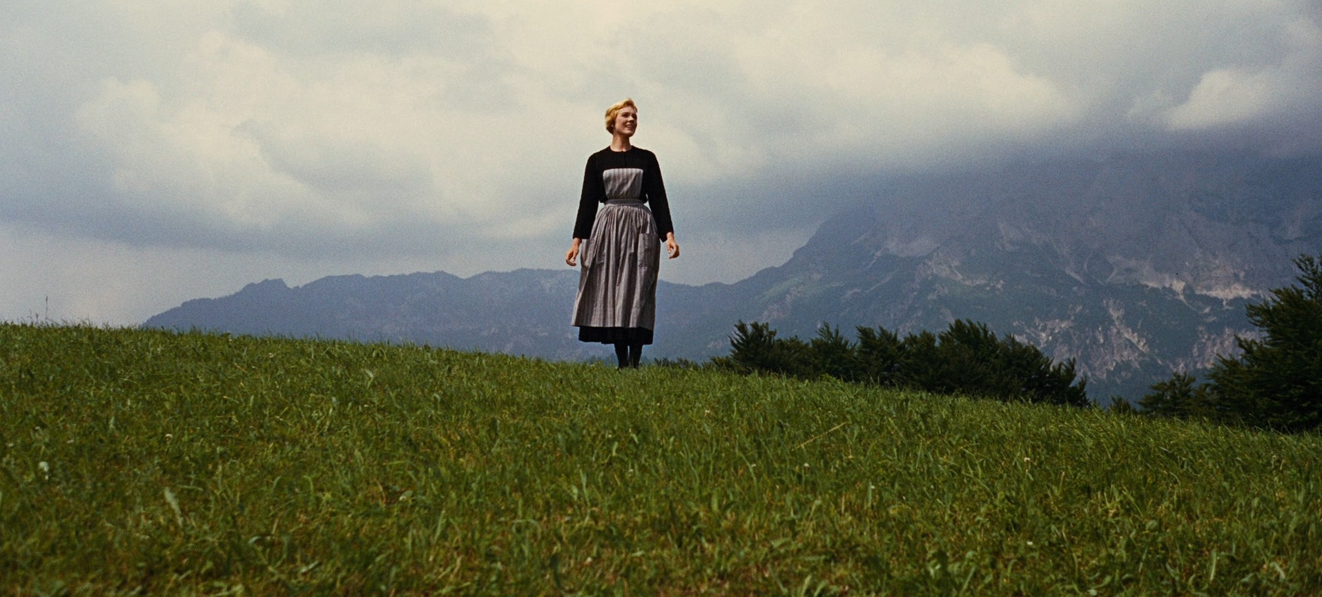 Julie Andrews in "The Sound of Music" Best Picture Oscar winner