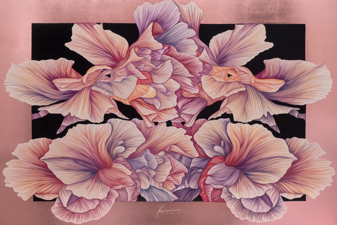 "Rose Colored Dream"; "Surge of Splendor"; "Garden of Dreams"