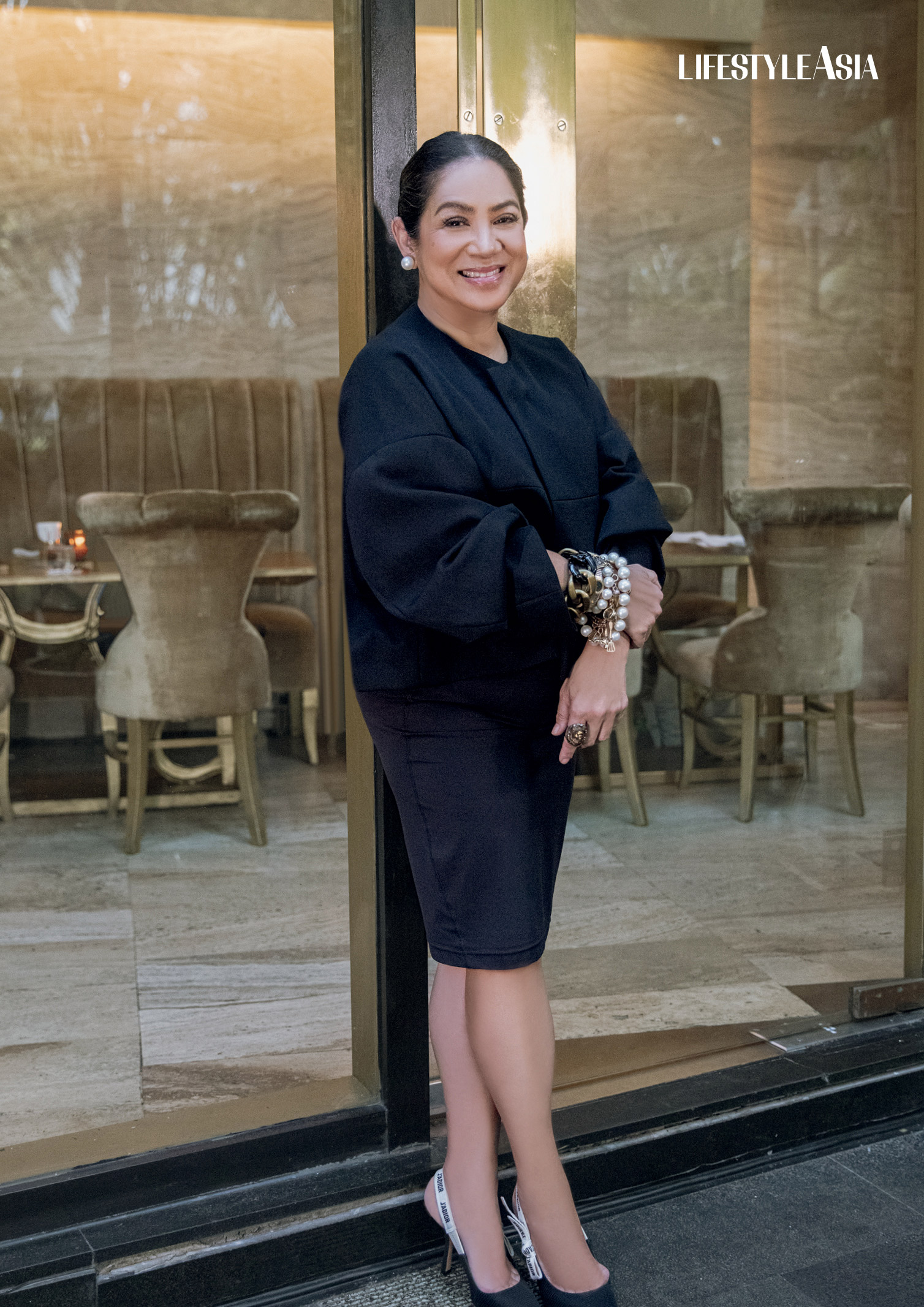 Chef Margarita Araneta Forés at the Lifestyle Asia CRAVE coffee table book shoot