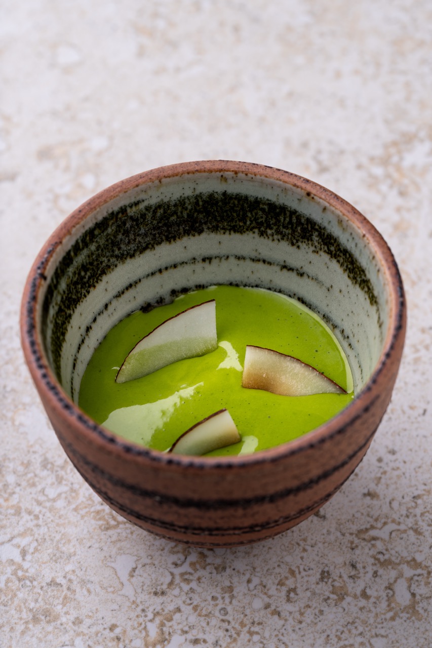 Lutong Bahay (Binakol); Patapulpo; Tamales; and Uni Crisp with pomelo, cacao nibs, and alamang Tree of Life menu