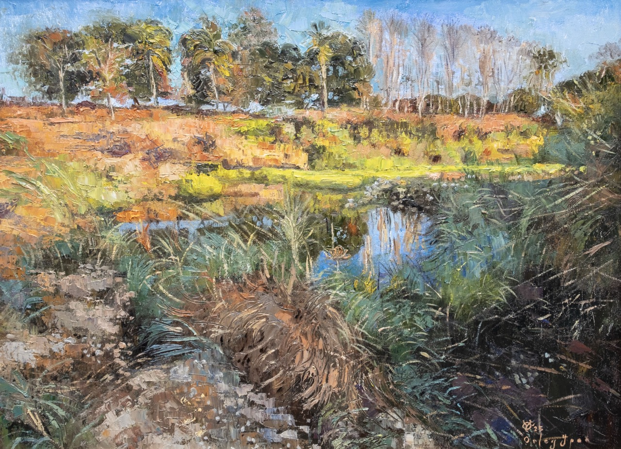 "Riverbank"; "Solace"; "Sun Gazing"; "Wilderness Explorer"