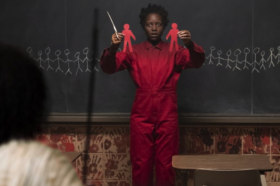Lupita Nyong'o as Red in "Us"; Anya Taylor-Joy as Thomasin in "The Witch"; and Toni Collette as Annie Graham in "Hereditary"