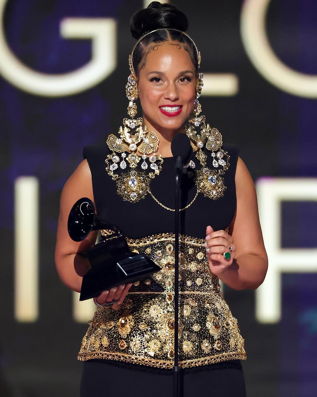 Alicia Keys highlighting the importance of diverse voices