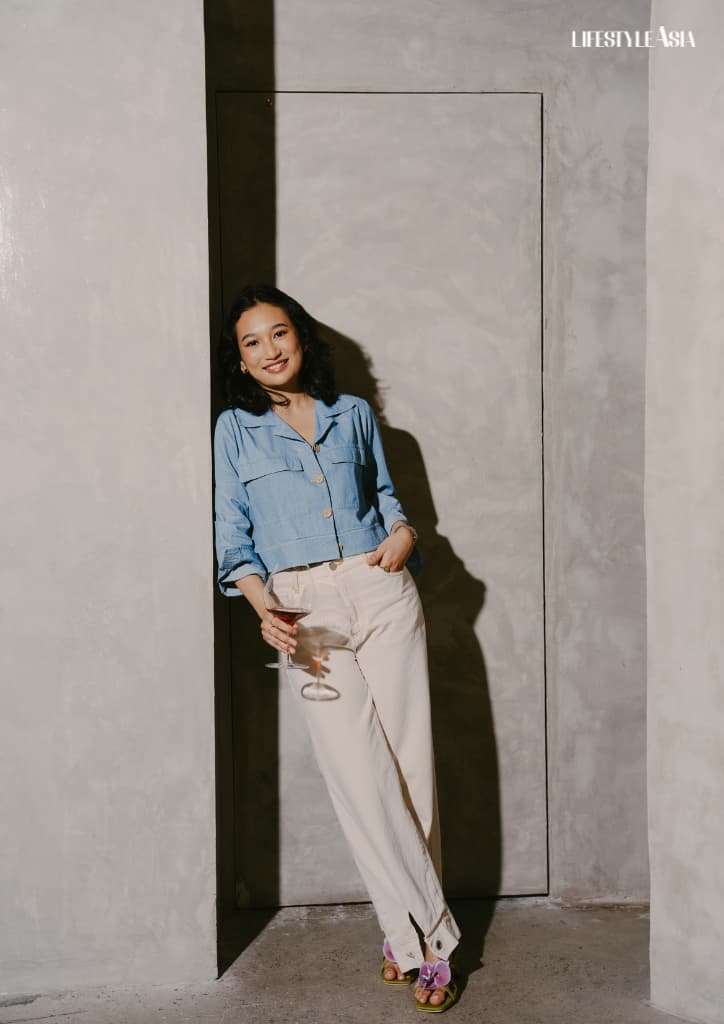 Kai Yulo of (Super)Natural Wine; Bombvinos Co-Founder Paolo Monasterio (right), with Chef Don Baldosano, who serves his Pinoy Bistronomy at Bombvinos Bodega