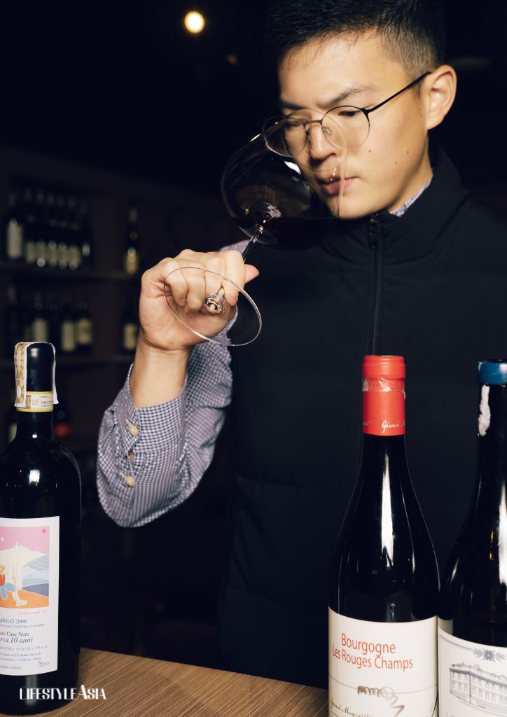 Jaime recommends smelling a wine immediately after swirling it to catch all its aromas