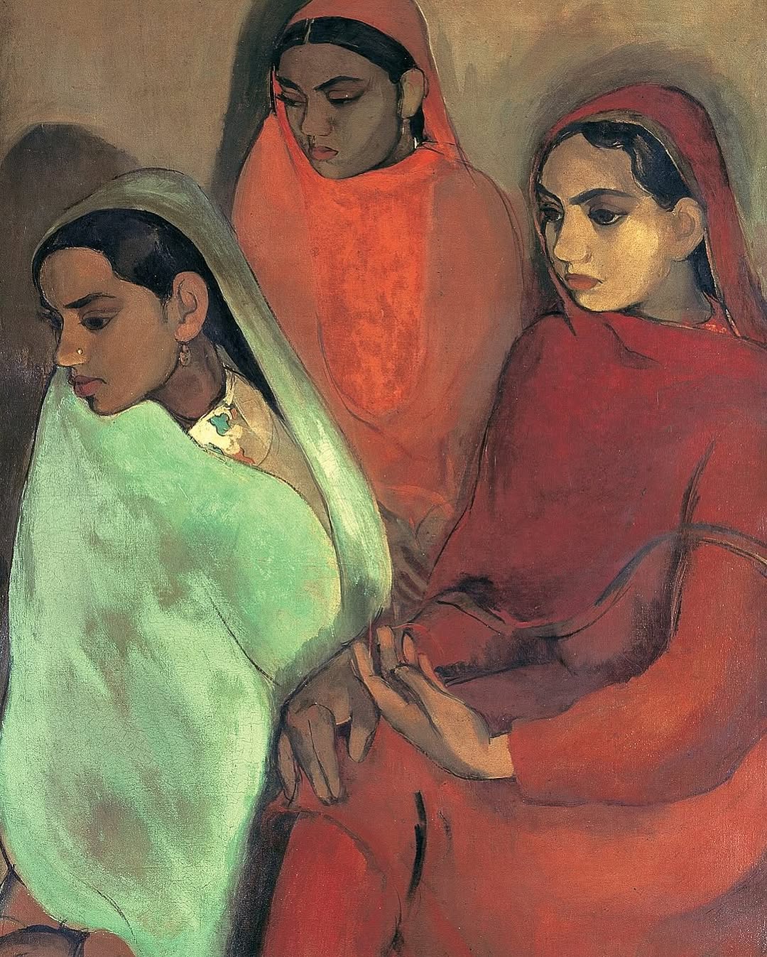 Works by Jeanne Mammen and Amrita Sher-Gil