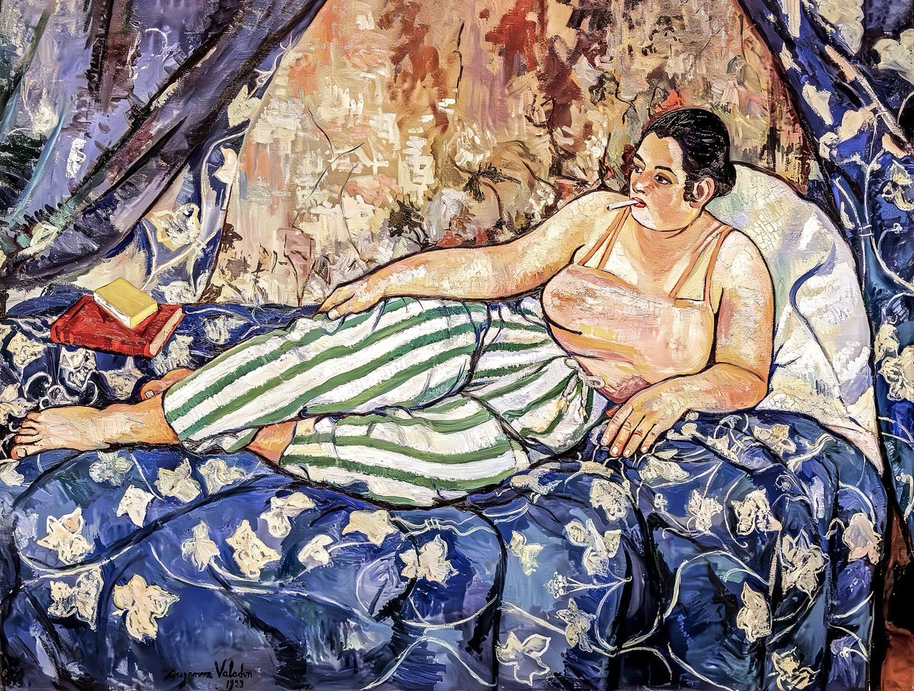 ”The Blue Room” by Suzanne Valadon