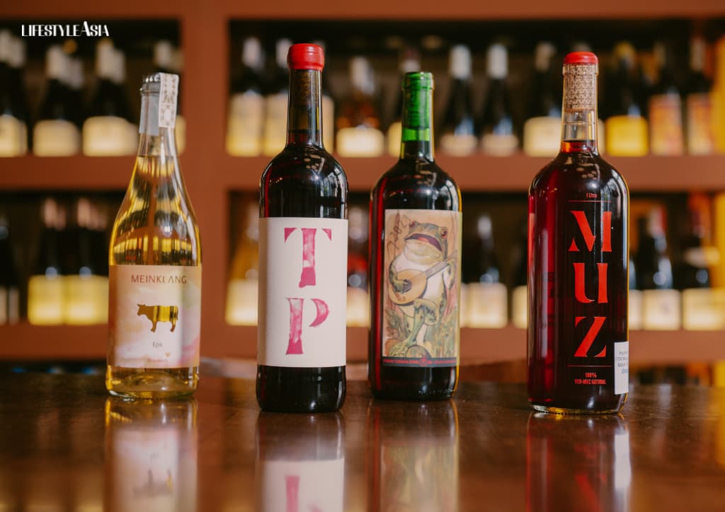 Mein Klang Epic; Partida Creus Trepat; Clos Lentiscus Croac Croak Pink; Muz Vermut Natural Partida Creus