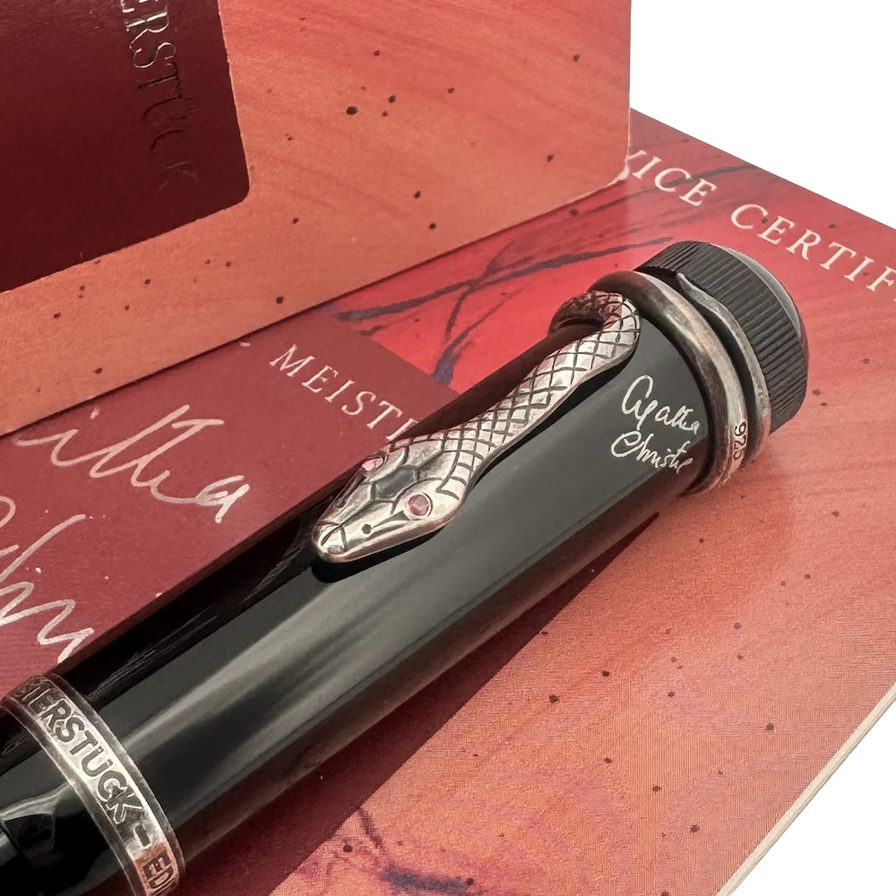The Montblanc Writers Edition Agatha Christie Fountain Pen