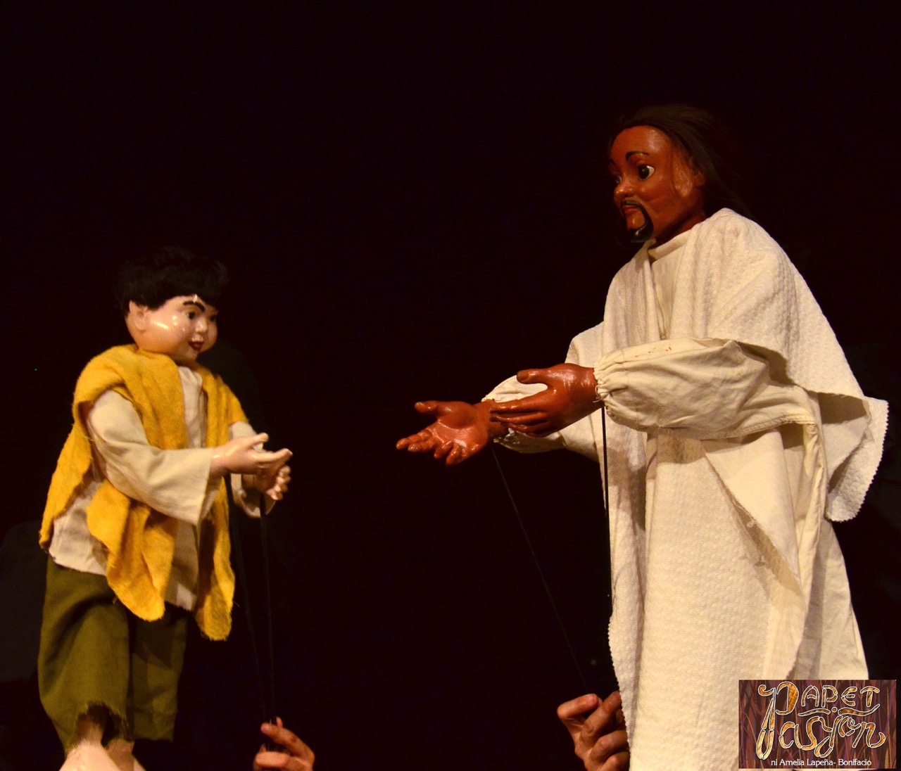 The boy and Jesus Teatrong Mulat