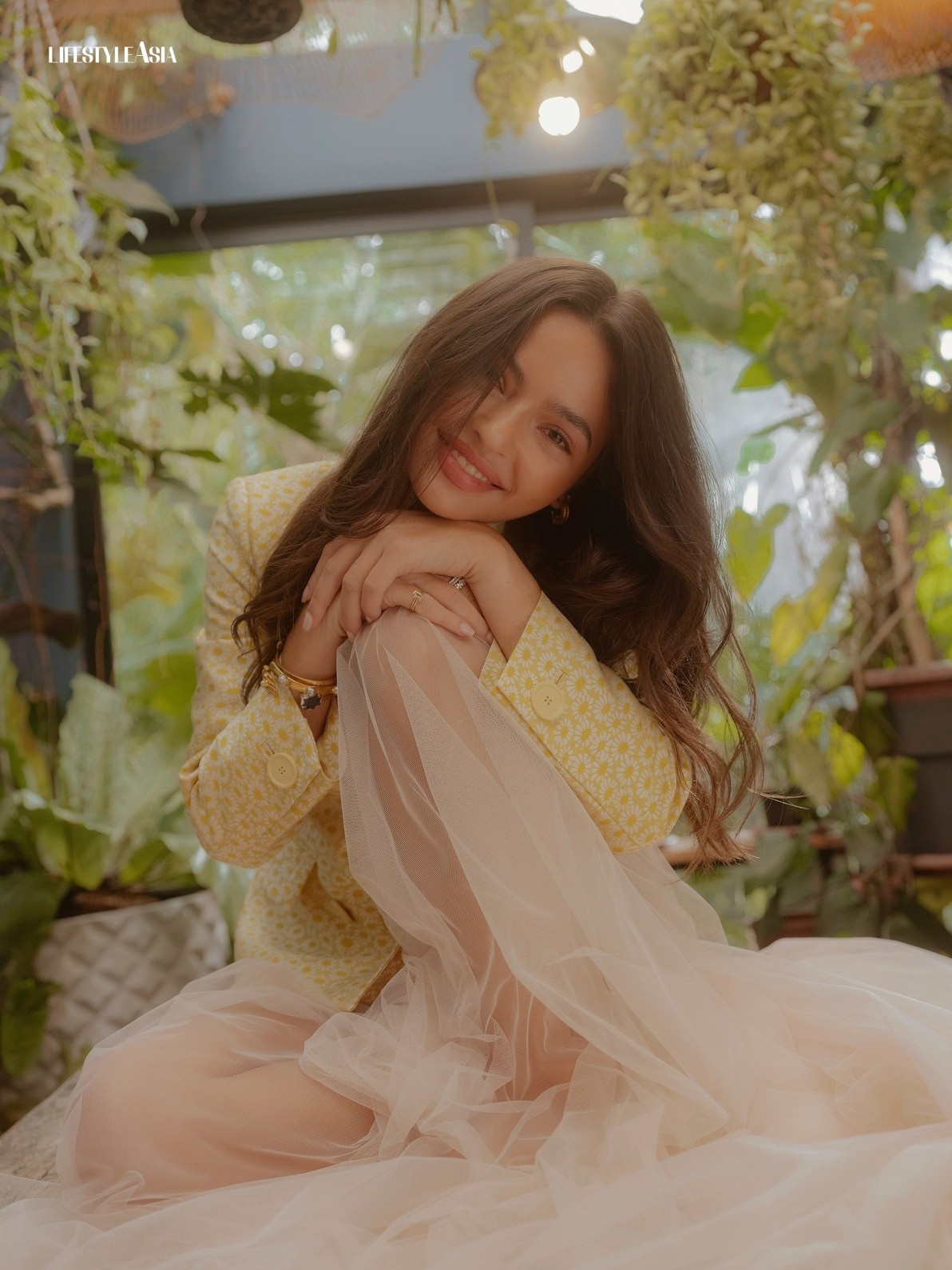 Rocio Zobel in Gucci and Sassa Jimenez for Lifestyle Asia April 2025 cover