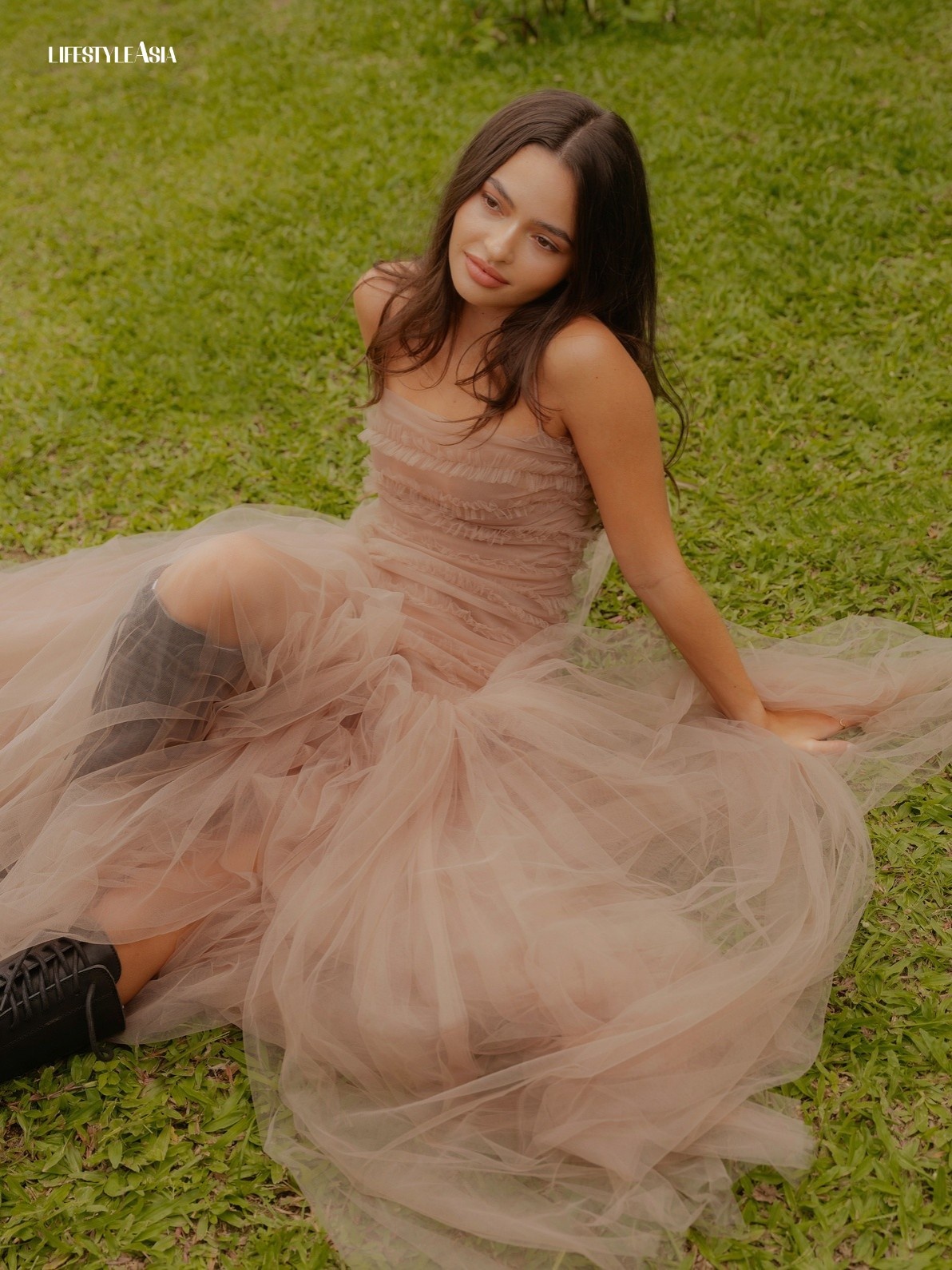 Rocio Zobel in Vania Romoff for Lifestyle Asia April 2025 cover