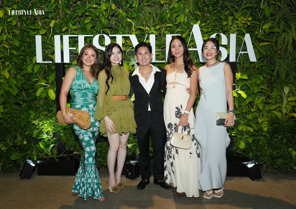 Kerry Tinga with Lifestyle Asia's new editors (left to right): Monica Concepcion, Paolo Vera, Alexandra Tan, and Maxine Alindogan