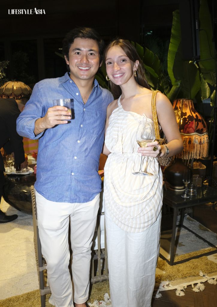EJ Alvarez and Ali Preysler at the Lifestyle Asia Party