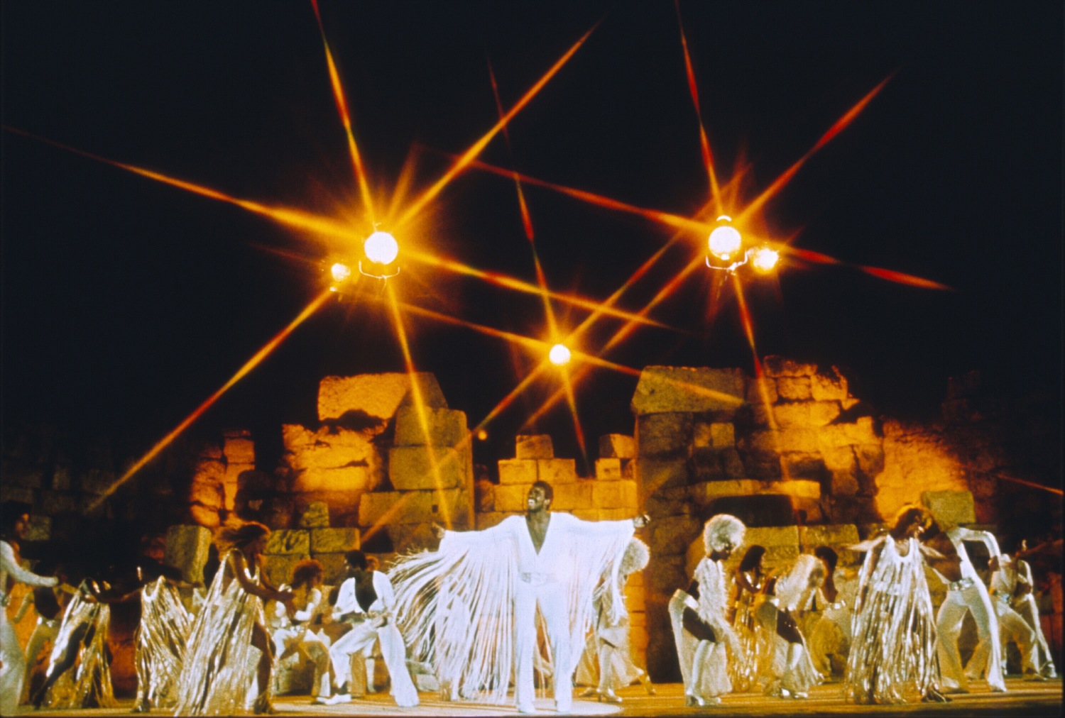 Carl Anderson performing the titular tune in "Jesus Christ Superstar" (1973)