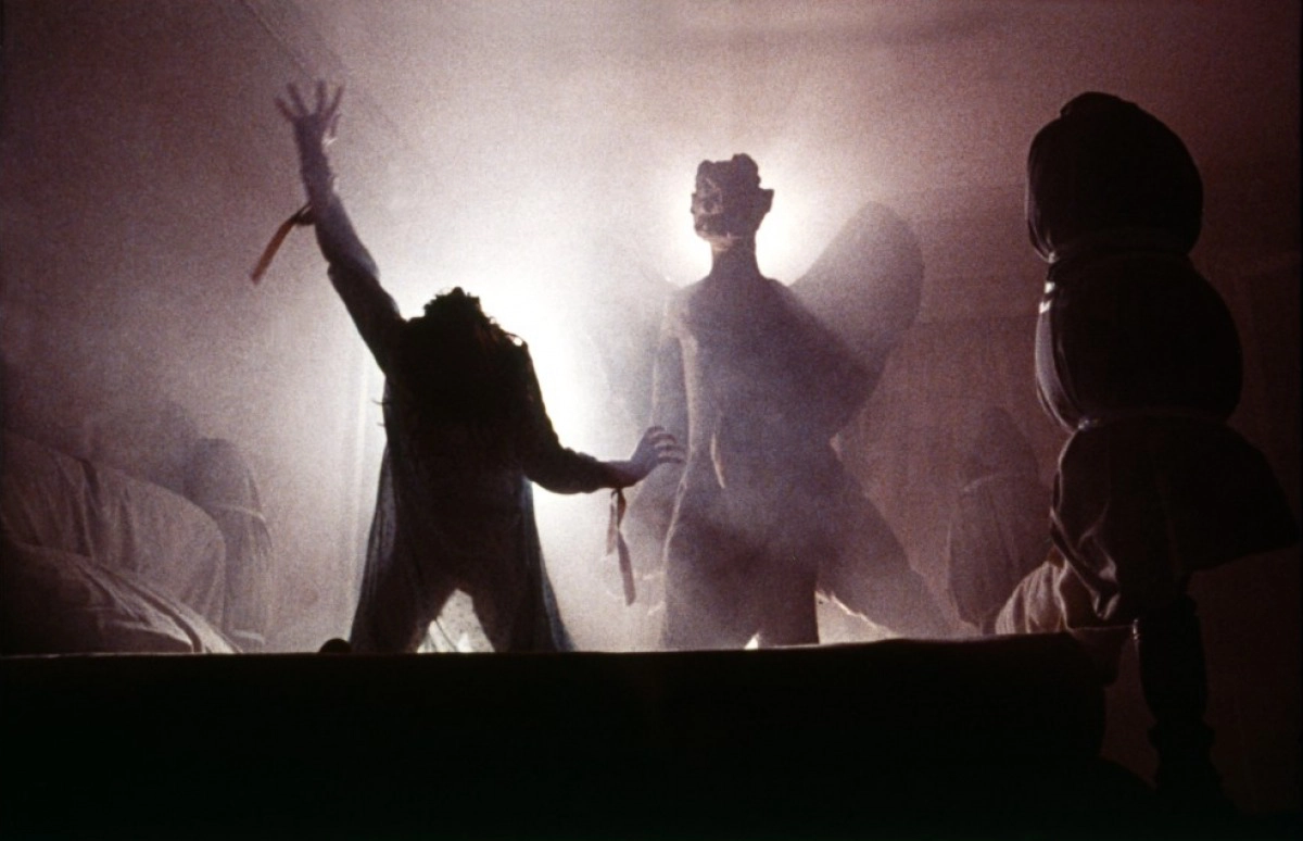 A scene from William Friedkin's The Exorcis