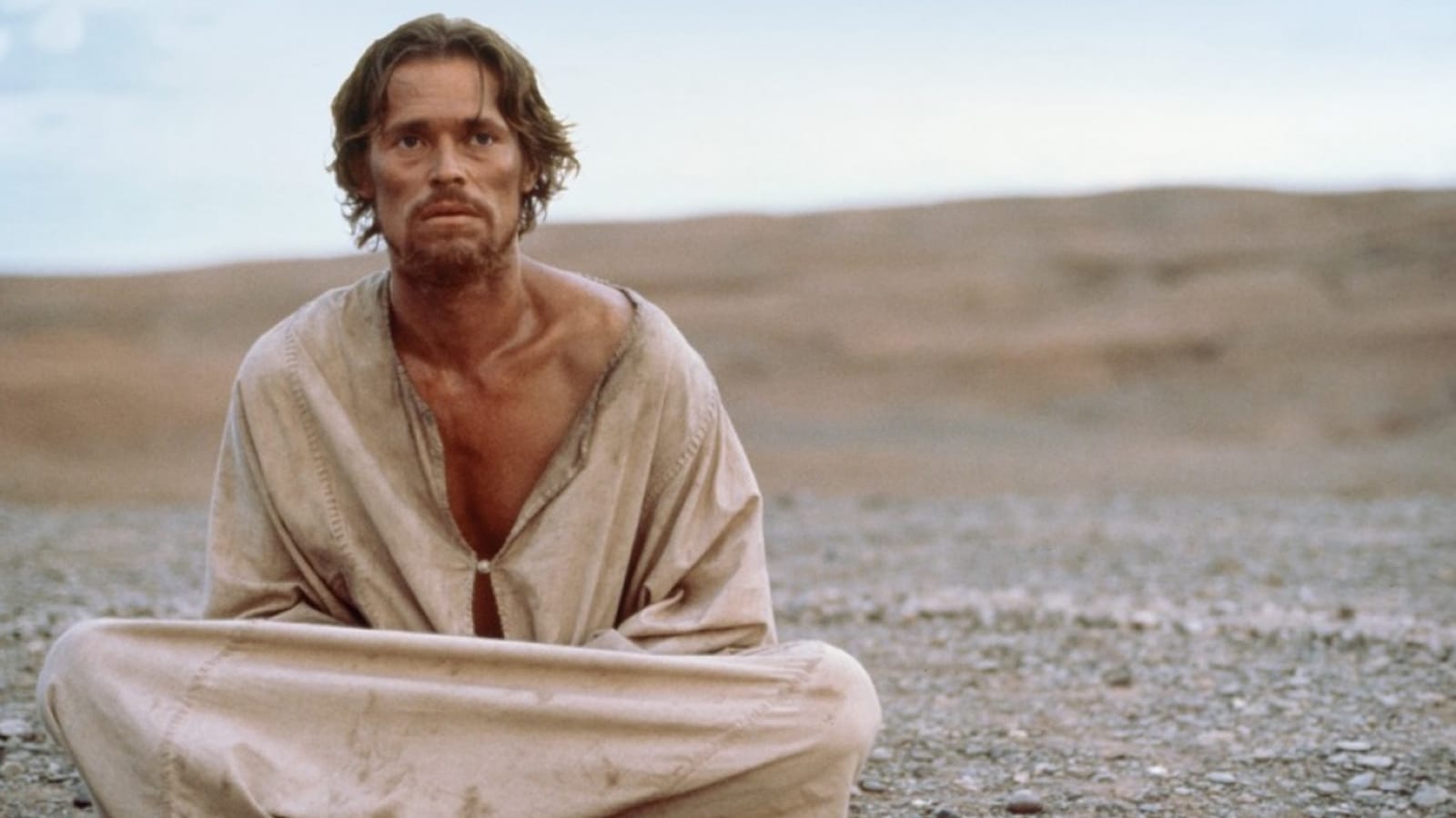Willem Dafoe as Jesus in the controversial film "The Last Temptation of Christ" (1988)