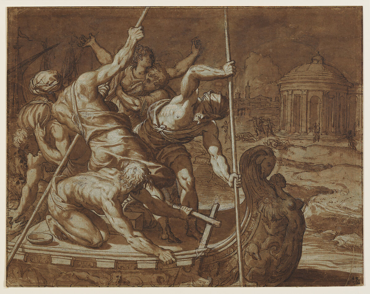 "The Abduction of Helen" by Giuseppe Salviati/Photo from The MET