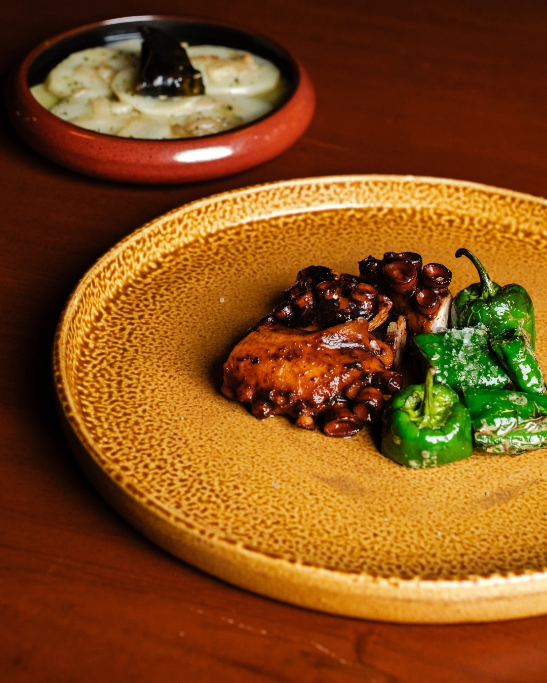 Spanish feast isn't complete without grilled pulpo