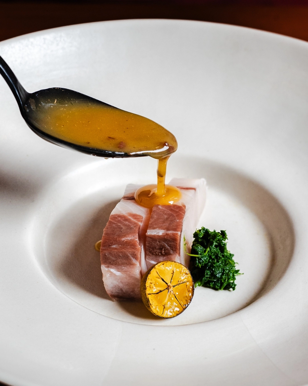 Chef Albert Mendoza loves Hamachi, and it truly shows in Goxo's new prefixed menu