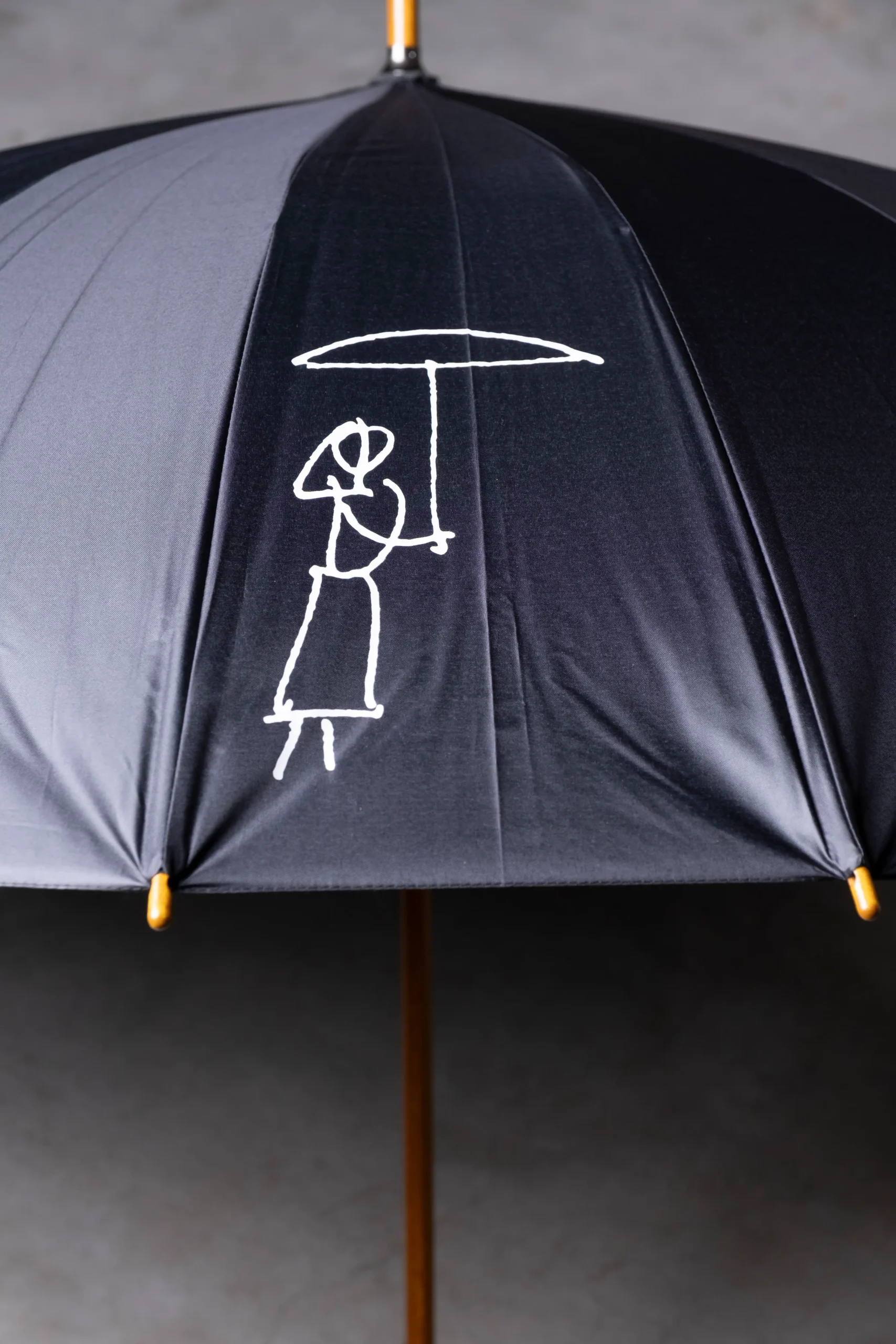 The Japanese umbrella and trifold automatic umbrella from the Fernando Zóbel Centennial Collection