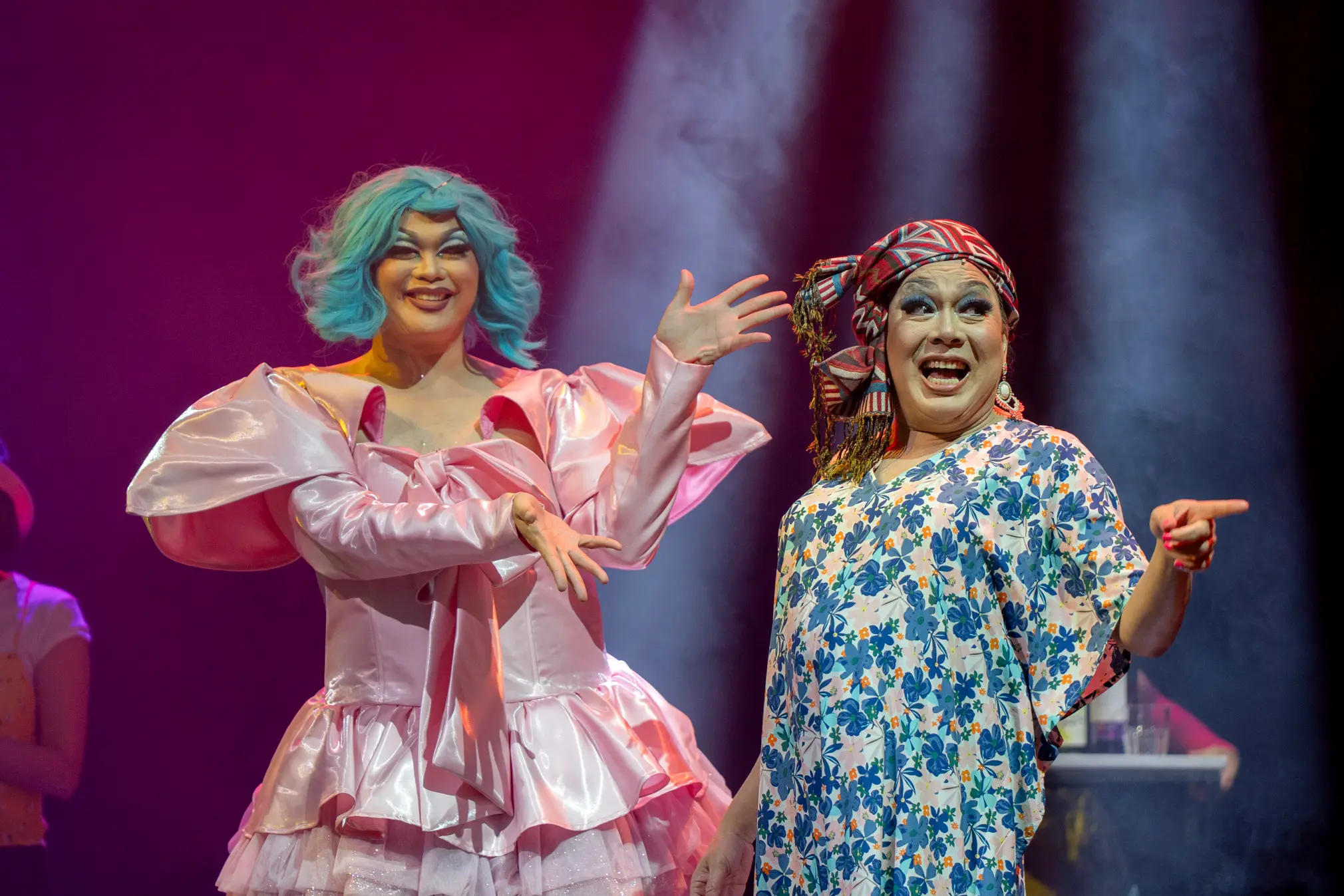 John Lapus as Mama Eme (right)