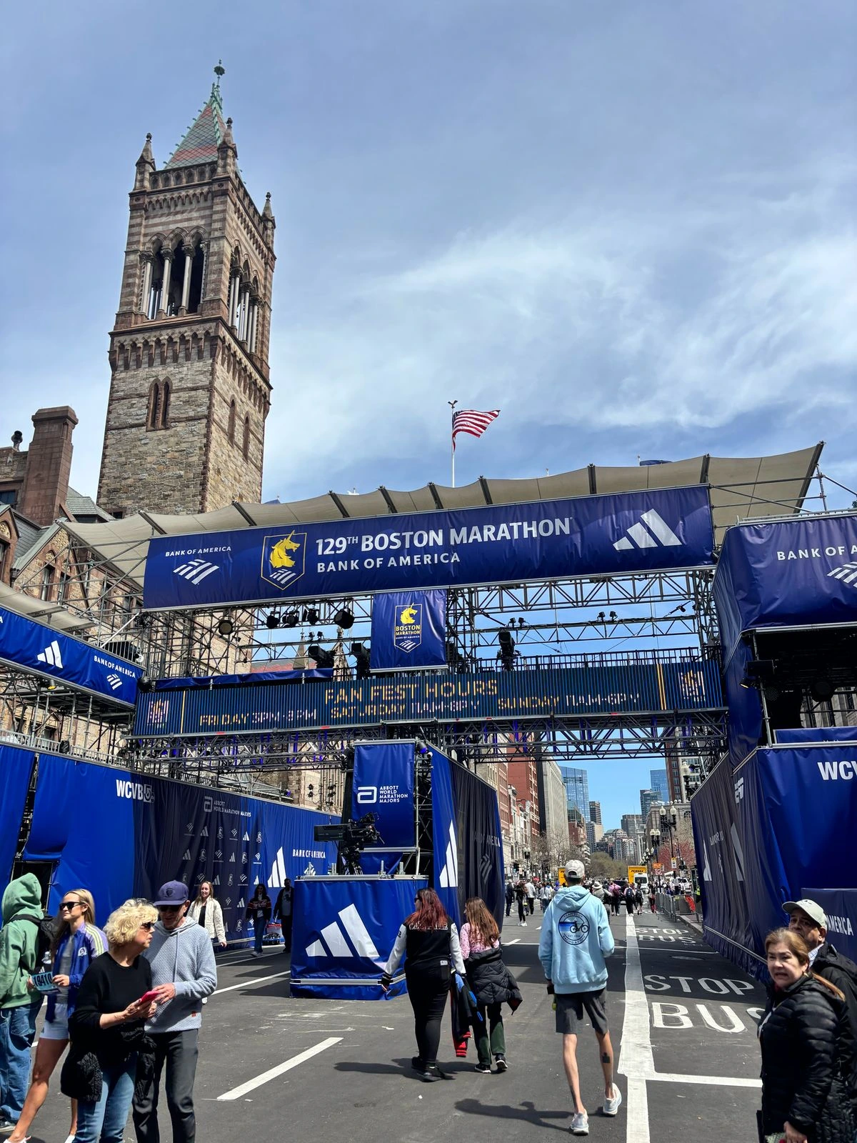 Start of the Boston Marathon