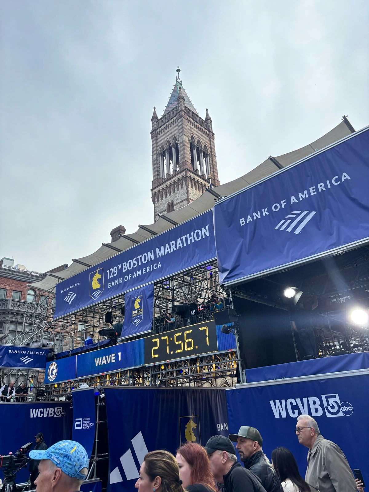 Start of the Boston Marathon