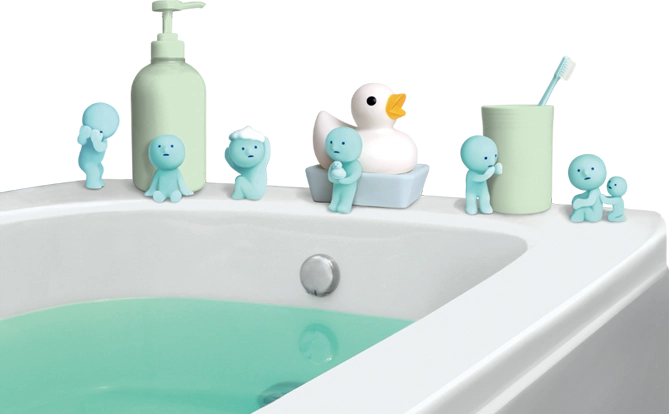 The Smiski Bath Series