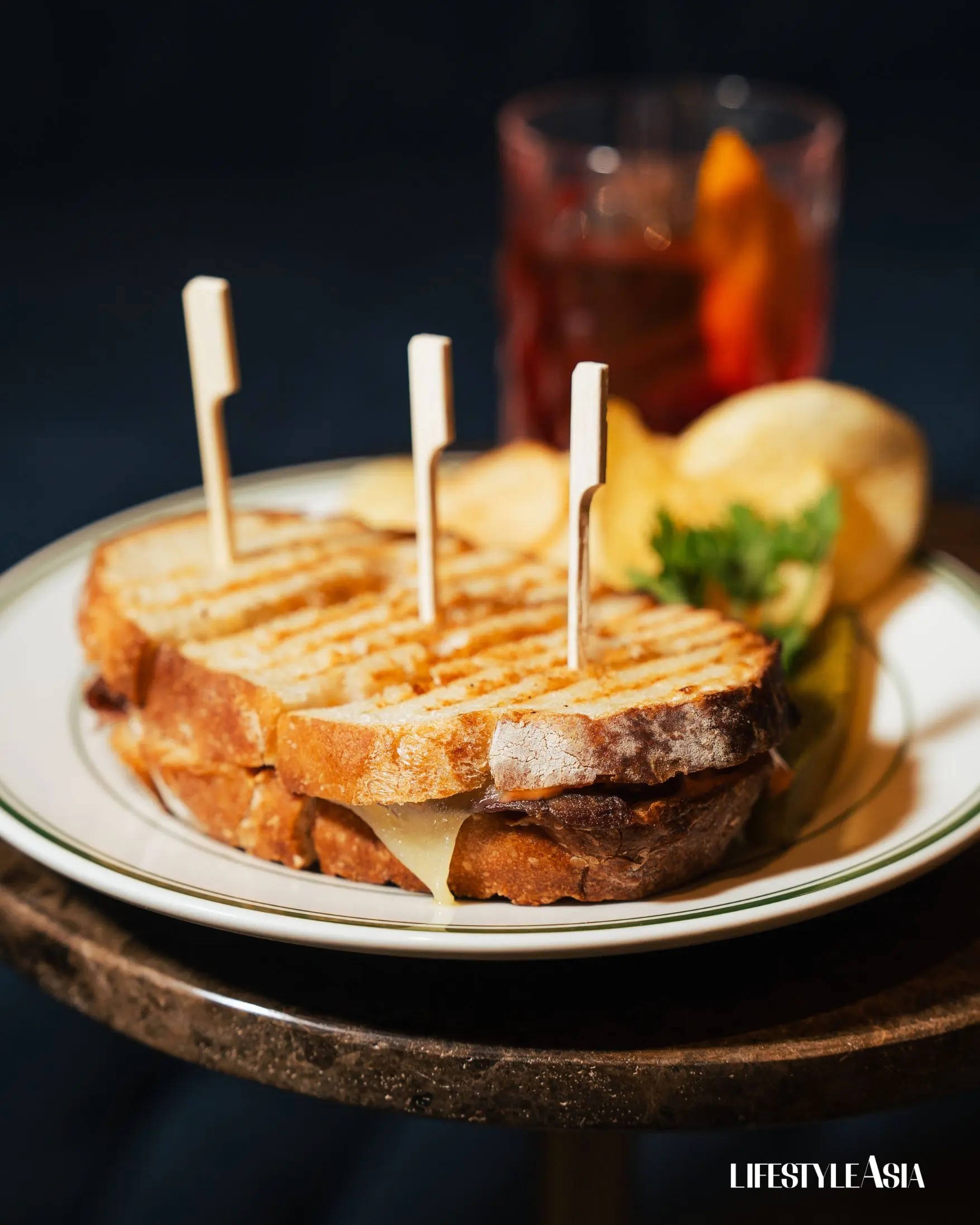 Reuben Sliders from Wolfgang's Premiere Lounge