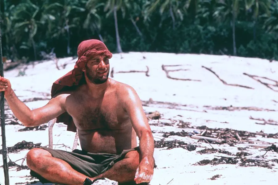 Tom Hanks in "Cast Away"