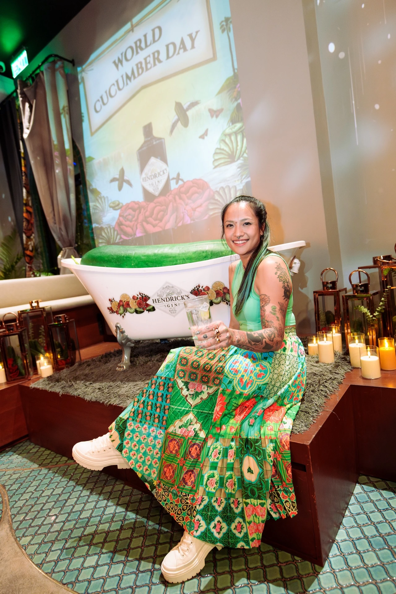 Charmaine Thio, Southeast Asia Regional Brand Ambassador for Hendrick's Gin 