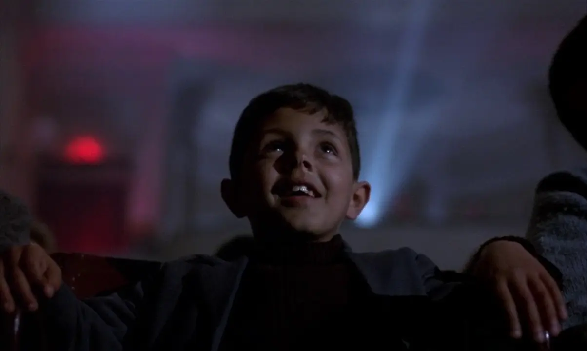 Salvatore Cascio in "Cinema Paradiso" dad flick