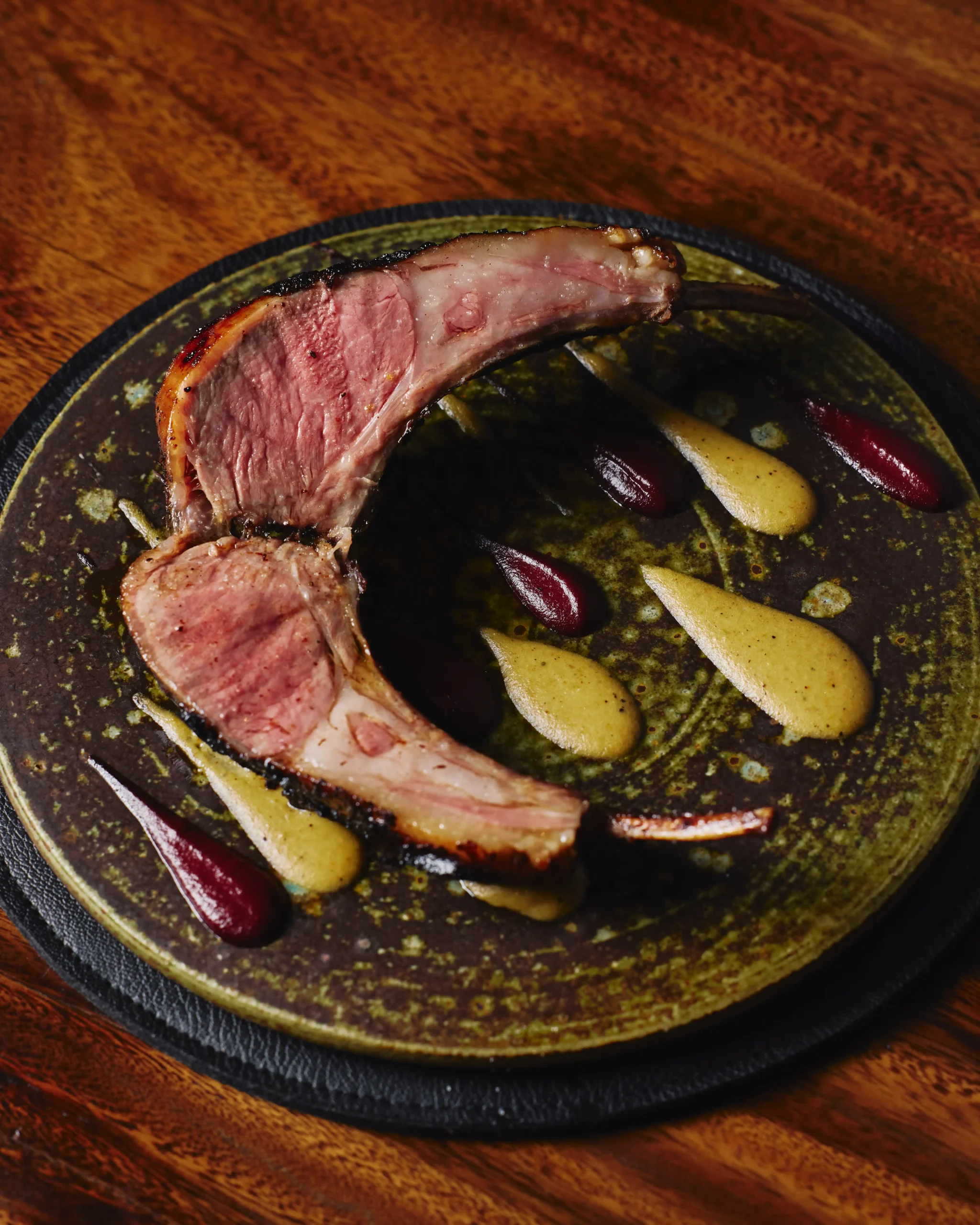 Celera's rack of lamb