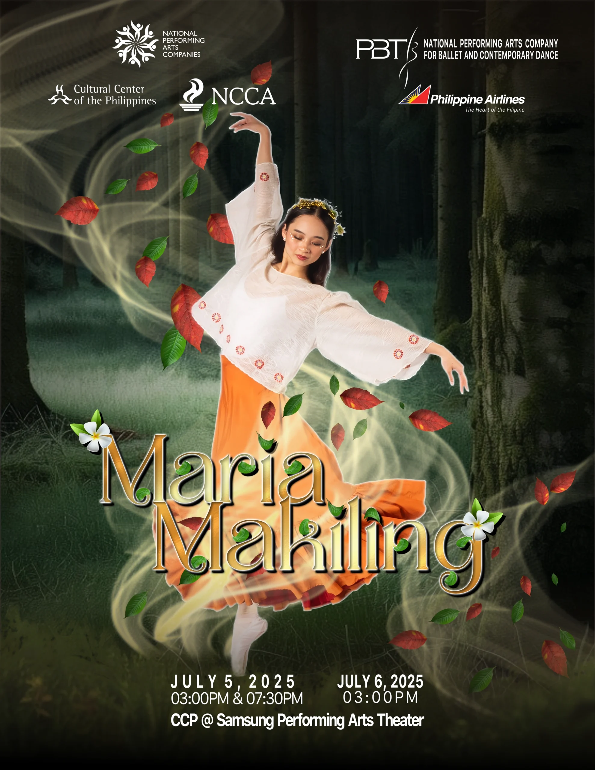 Maria Makiling Poster PBT Philippine Ballet Theatre