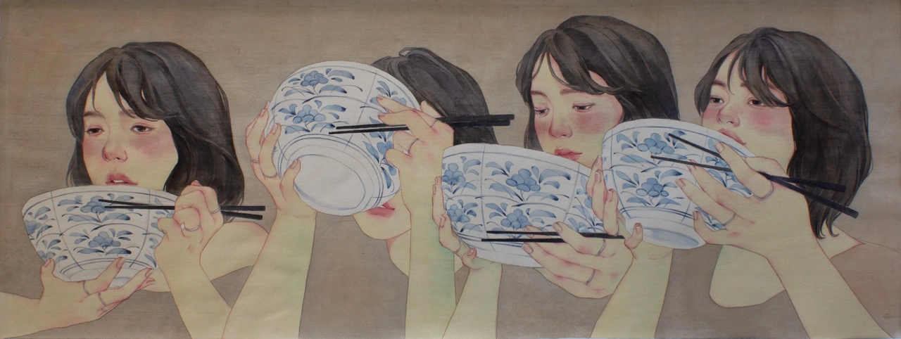 "Get Together" by Rina Yokouchi; "Light Dances" by Yosuke Miyao; "Retelling the Myth of Mt.Vesuvius" by Arianna Bongato; "Xoxo" by Một Quả Tắc