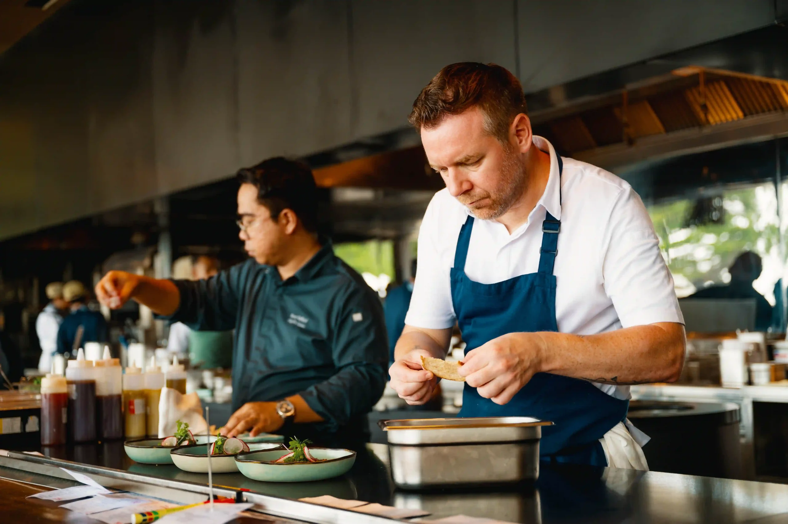 Chef Andrew Walsh at Ombak Festival 2024