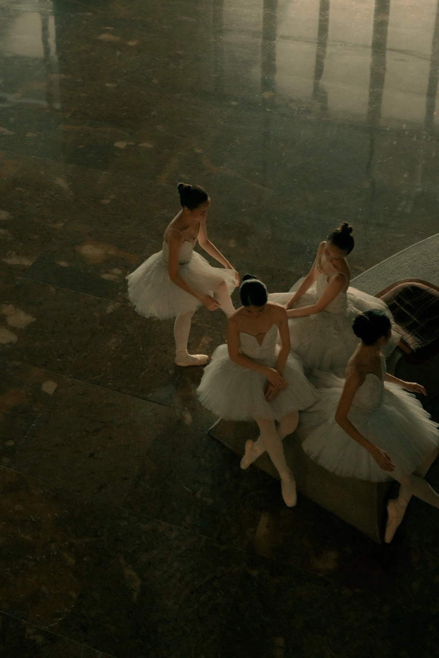 "Playgrounds and Lobbies and Grand Spaces"; "Departing Flight of a Memory"; "Raging Acceleration" by Artu Nepomuceno