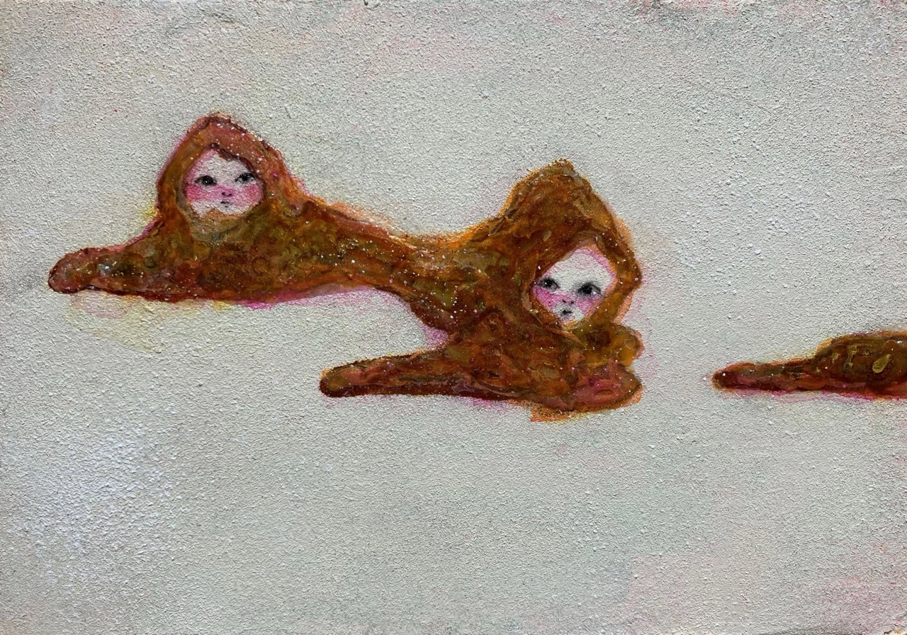 Works from participating galleries: "Get Together" by Rina Yokouchi (Kobayashi Gallery); "Light Dances" by Yosuke Miyao (Parallel+ HK); "Retelling the Myth of Mt.Vesuvius" by Arianna Bongato (White Walls Gallery); "Xoxo" by Một Quả Tắc (Vin Gallery) 