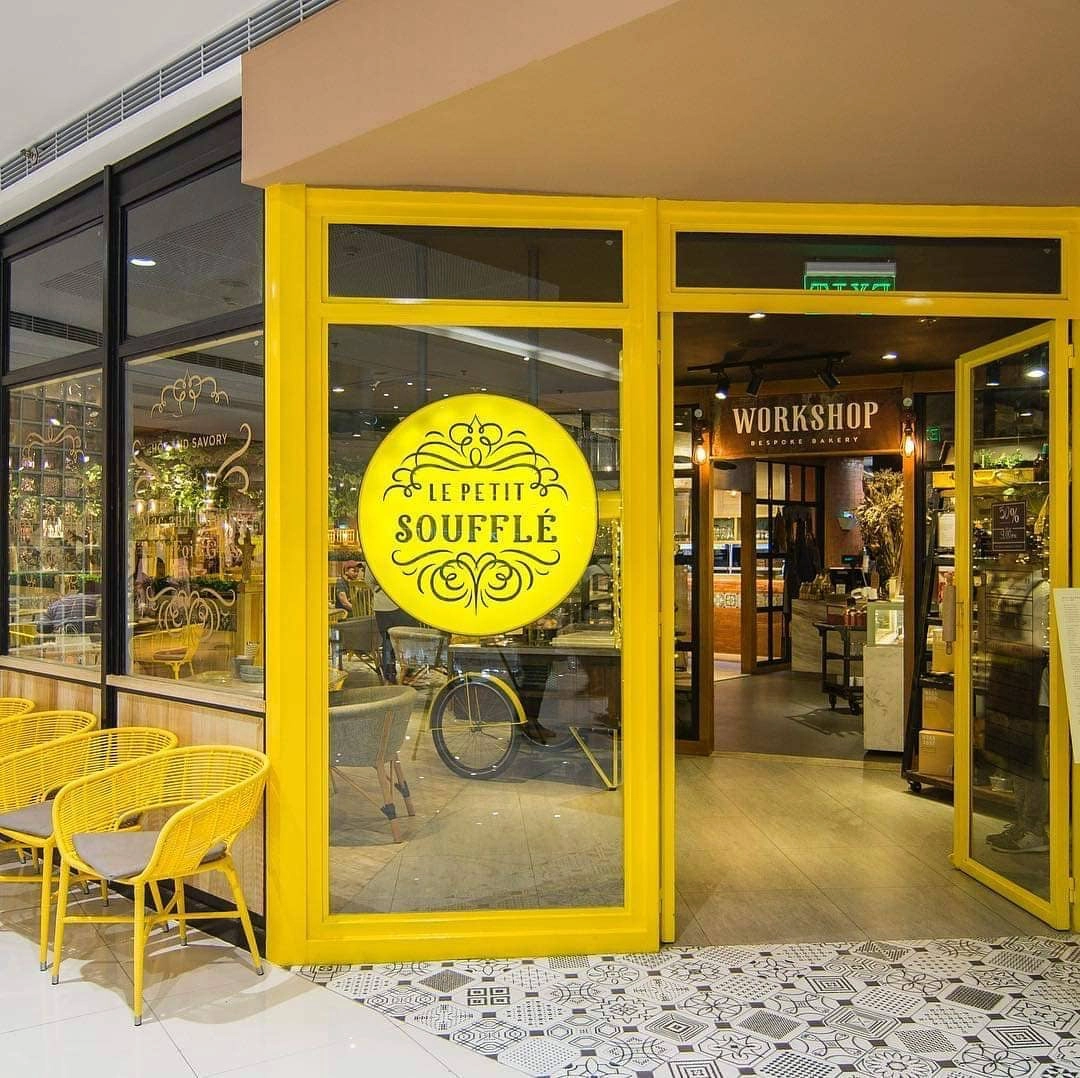 Inside Le Petit Soufflé at SM Megamall and Century City Mall