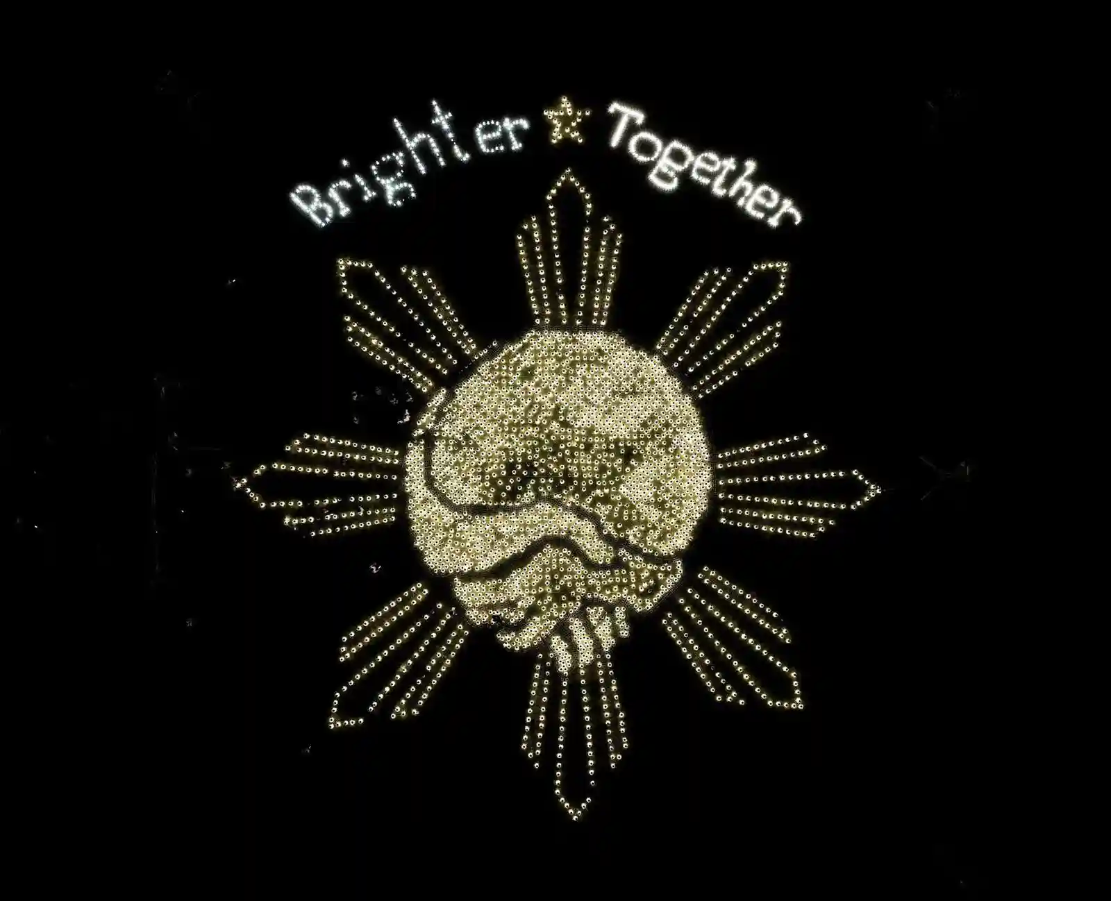 Liter of Light’s solar-powered art installation/Photo by Ramil Gasangue