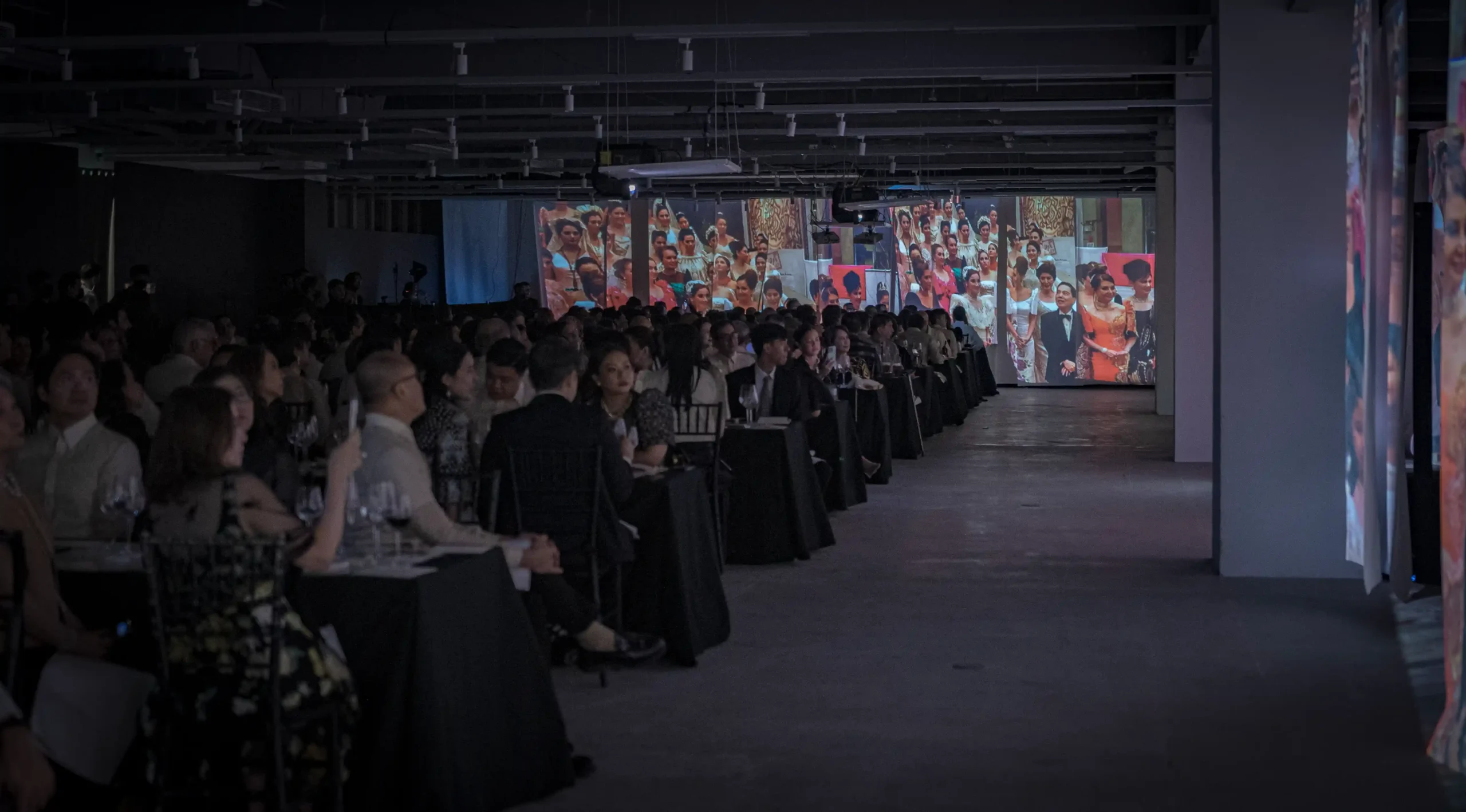 Visual presentation at the "Remembering Pitoy" gala Pitoy Moreno