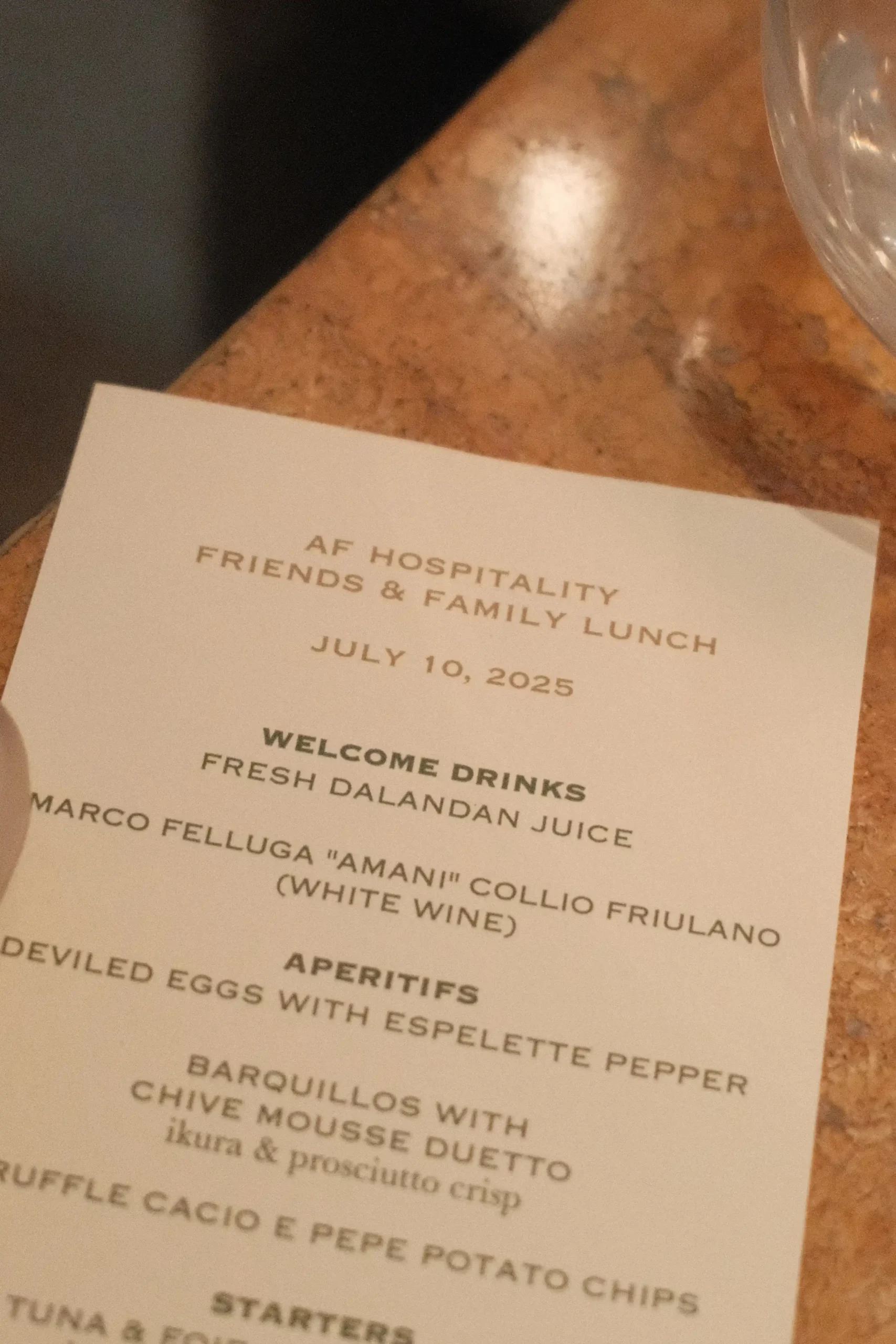 Lunch hosted at Lusso in The Podium